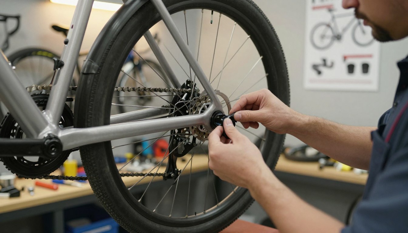 jak naciągnąć łańcuch w rowerze