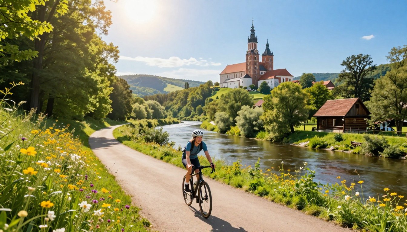 trasa rowerowa kraków tyniec