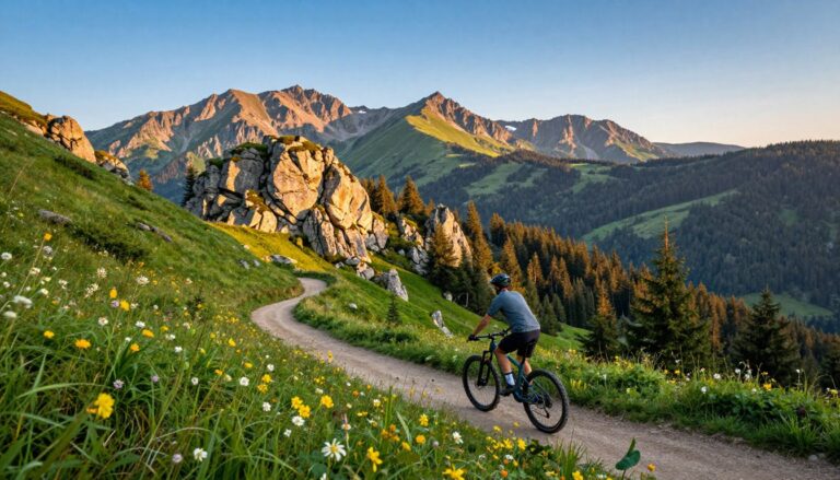 trasy rowerowe góry stołowe