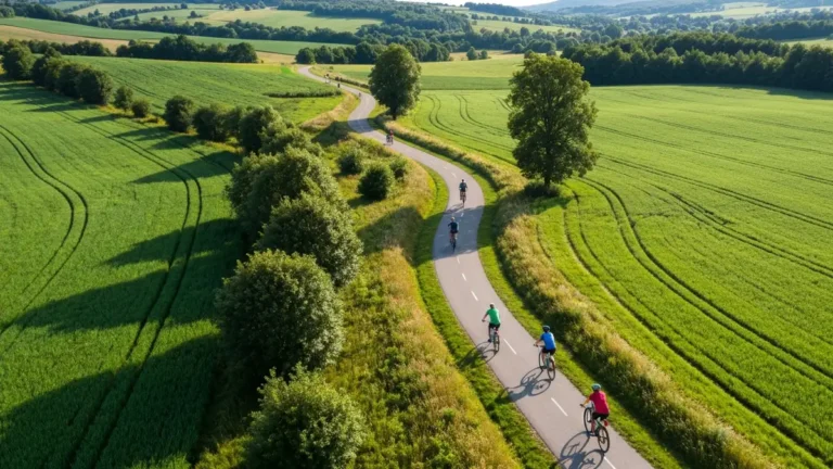 Greenway Naszyjnik Północy na Roztoczu - pętle rowerowa wśród zielonych pól i lasów Lubelszczyzny